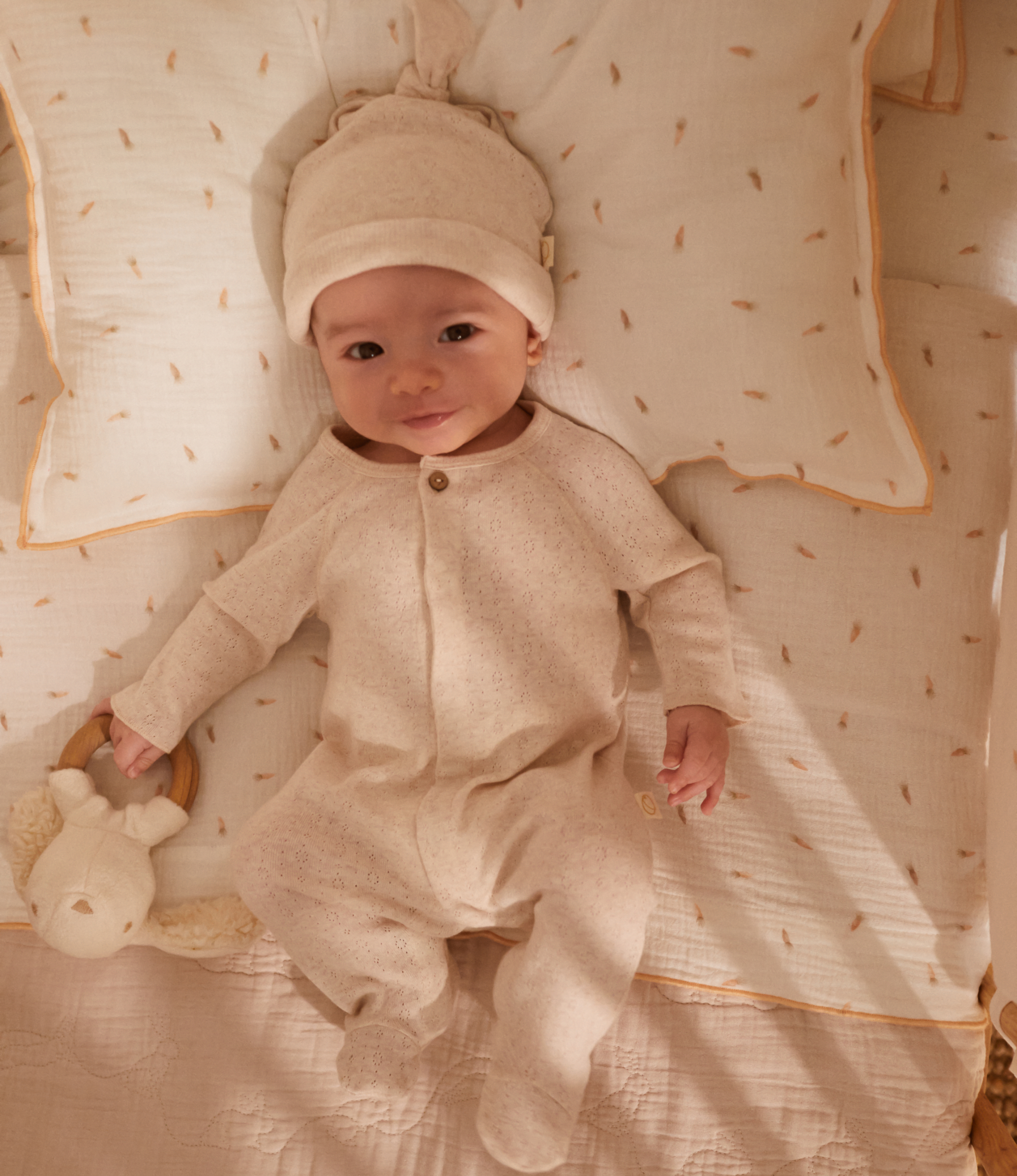 Baby Bed Set Carrots | Muslin Cotton