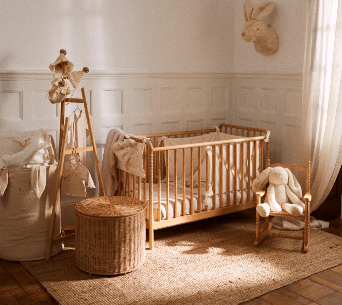 Ensemble de Lit Bébé Carottes | Maison | Linge de Lit | Impression de Carottes
