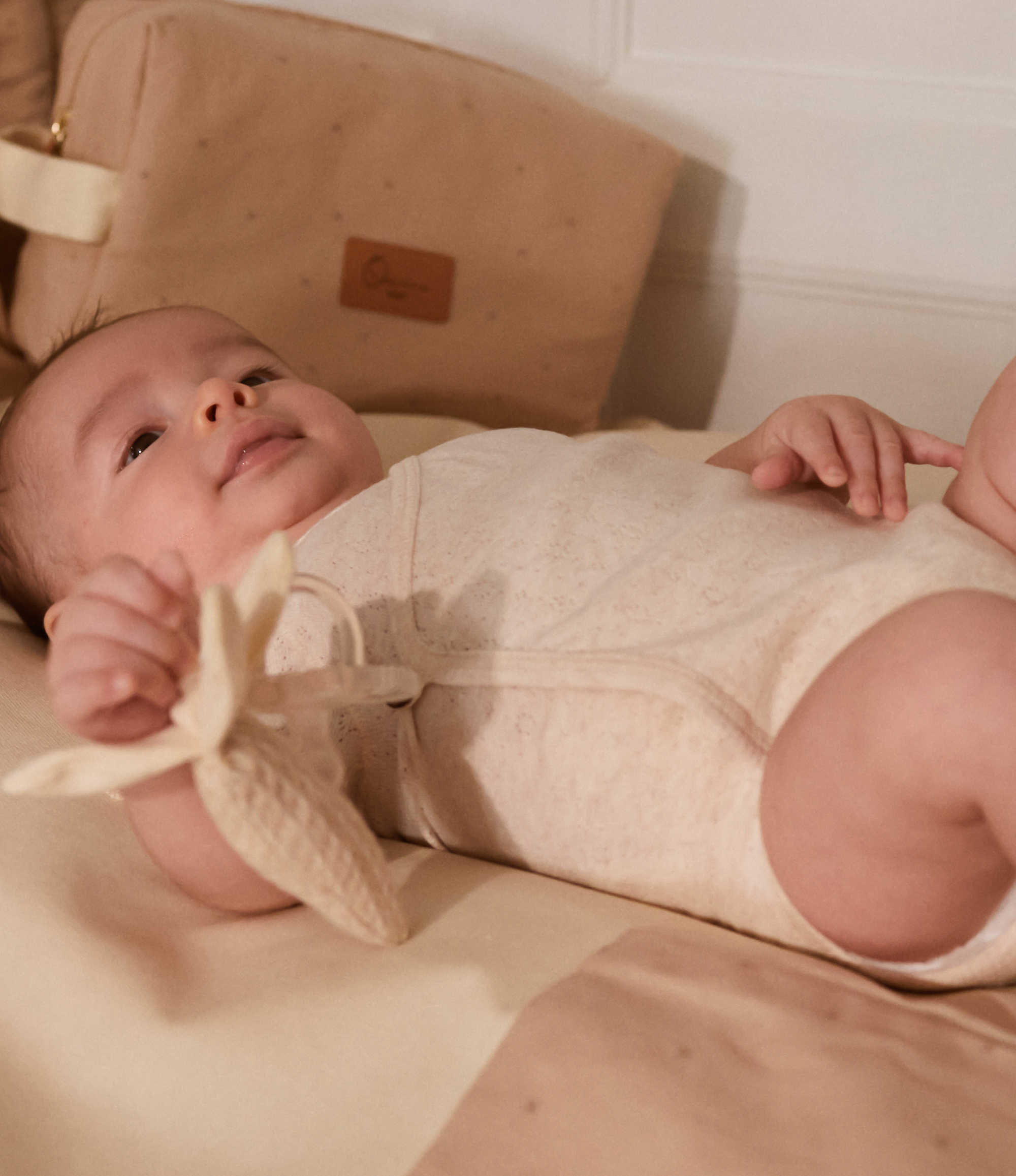 Body Bébé Côtelé Pointelle | 0-3 mois