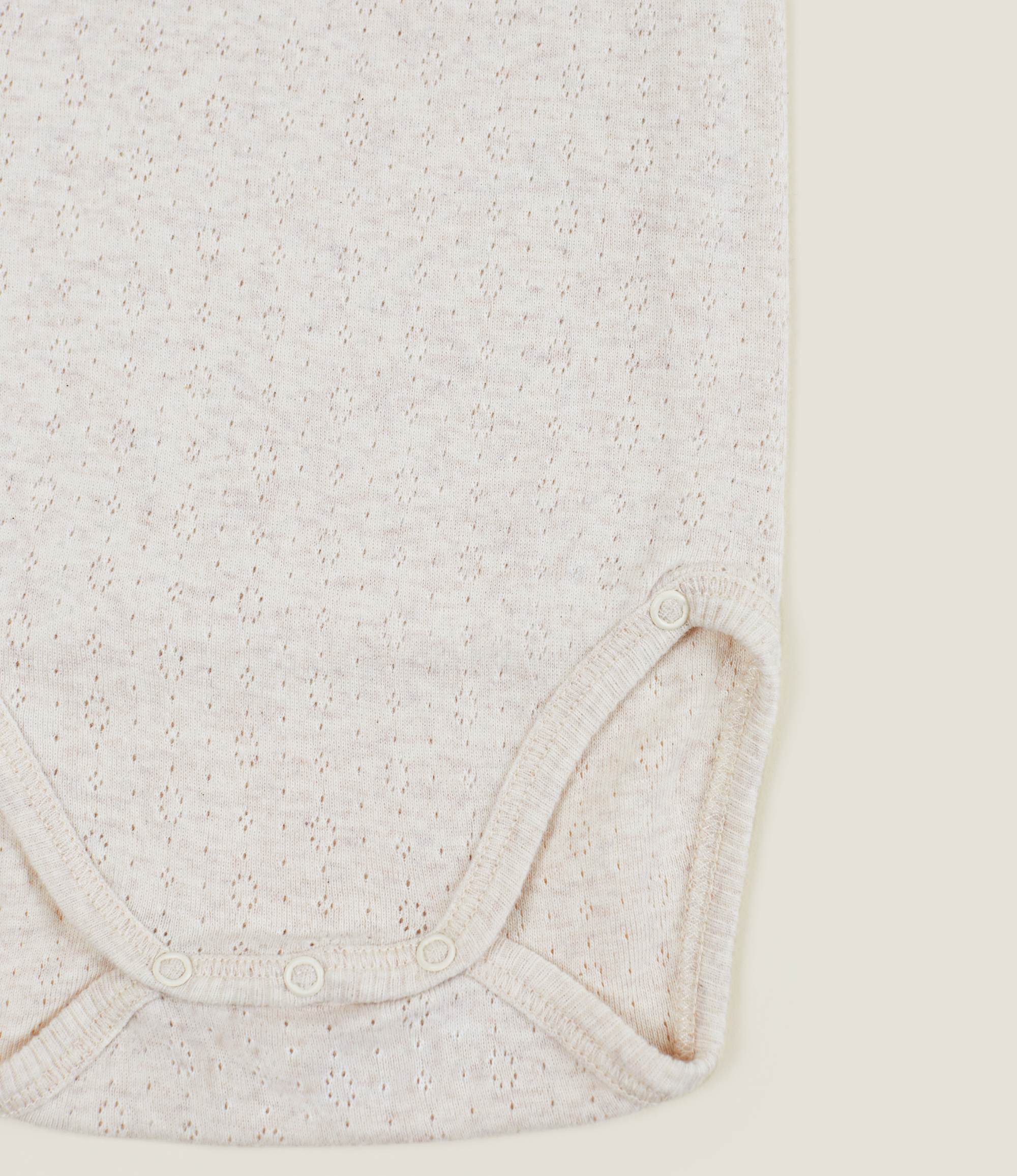 Body Bébé Côtelé Pointelle | Vêtements | Vêtements de Nuit (Pyjamas) | Avena jaspeada