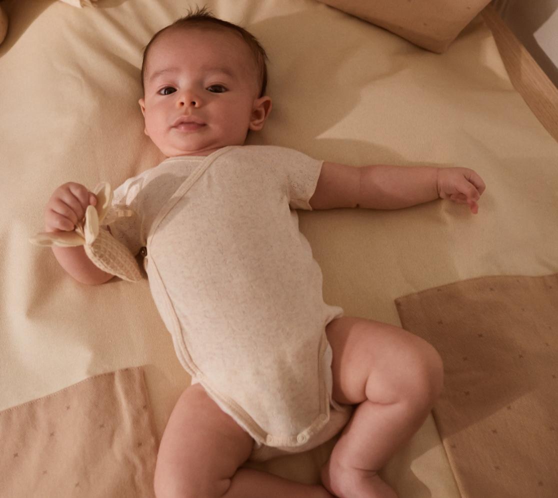 Pijama Bebé Canalé Pointelle | 3-6 mesues