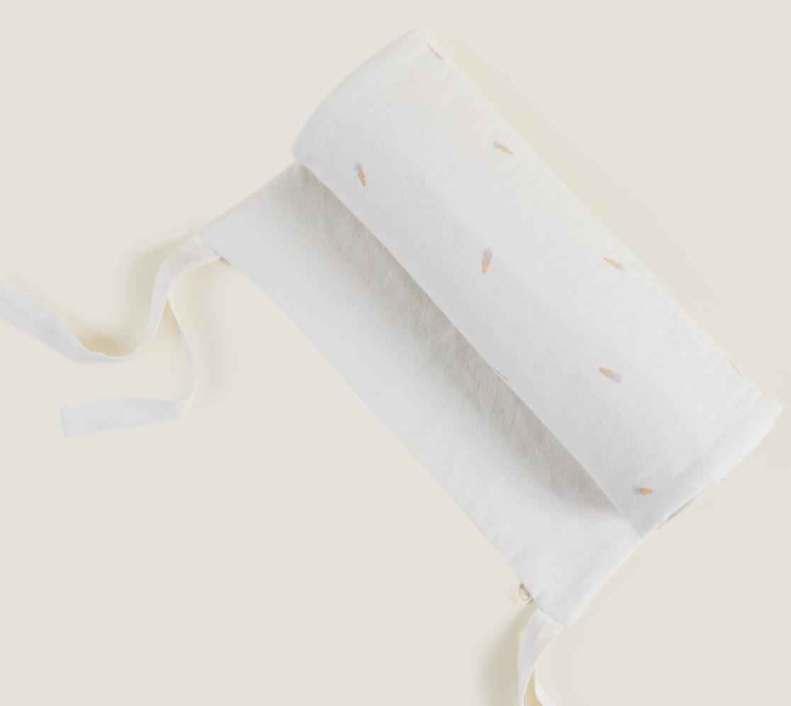 Baby Bumper Carrots | Home | Bedding | Linen Cotton