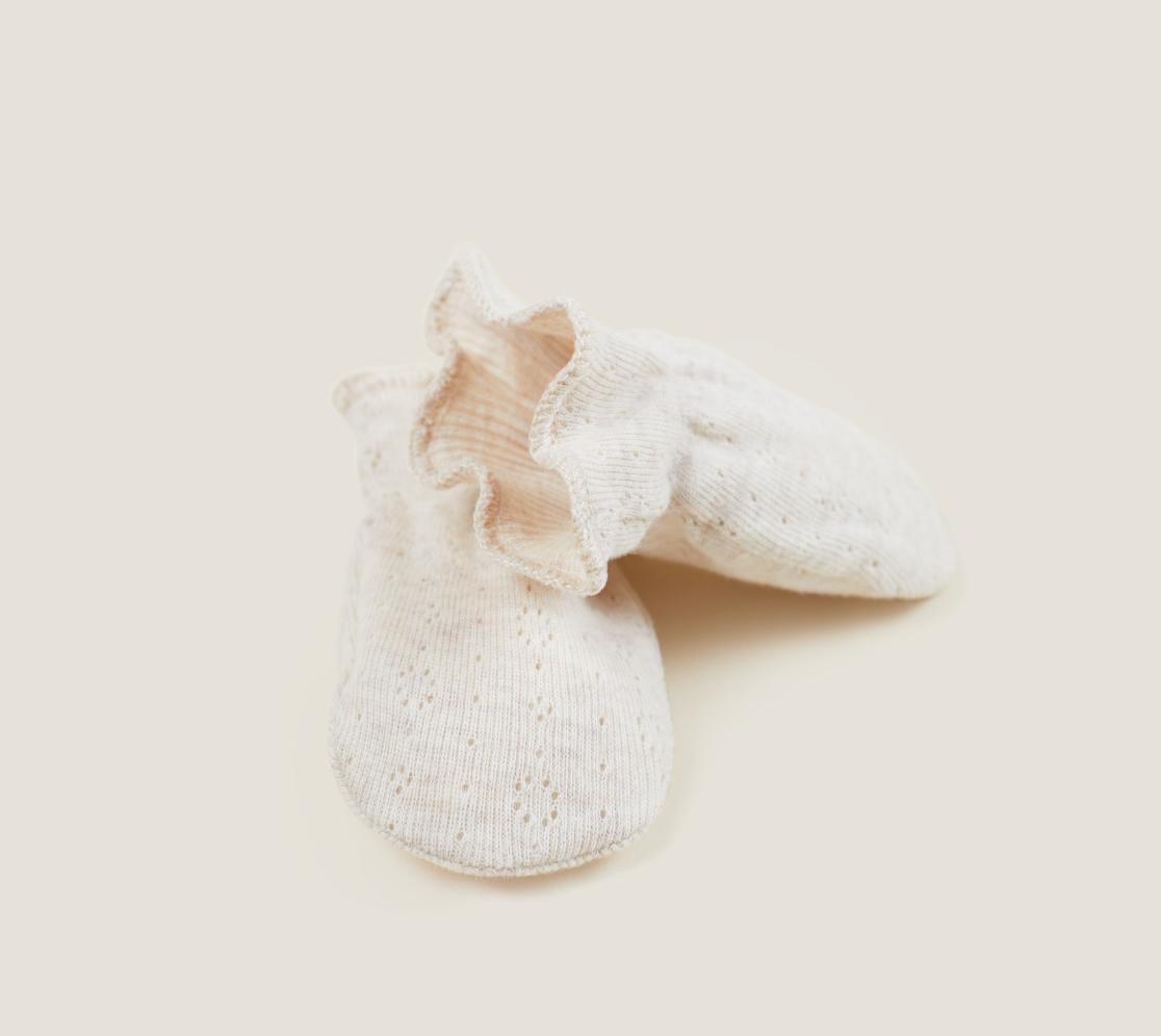 Baby Handschuhe Pointelle | Kleidung