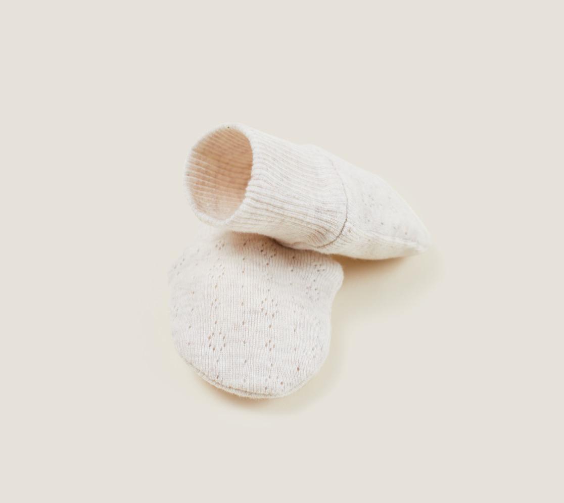 Guantitas Bebé Canalé Pointelle | Ropa