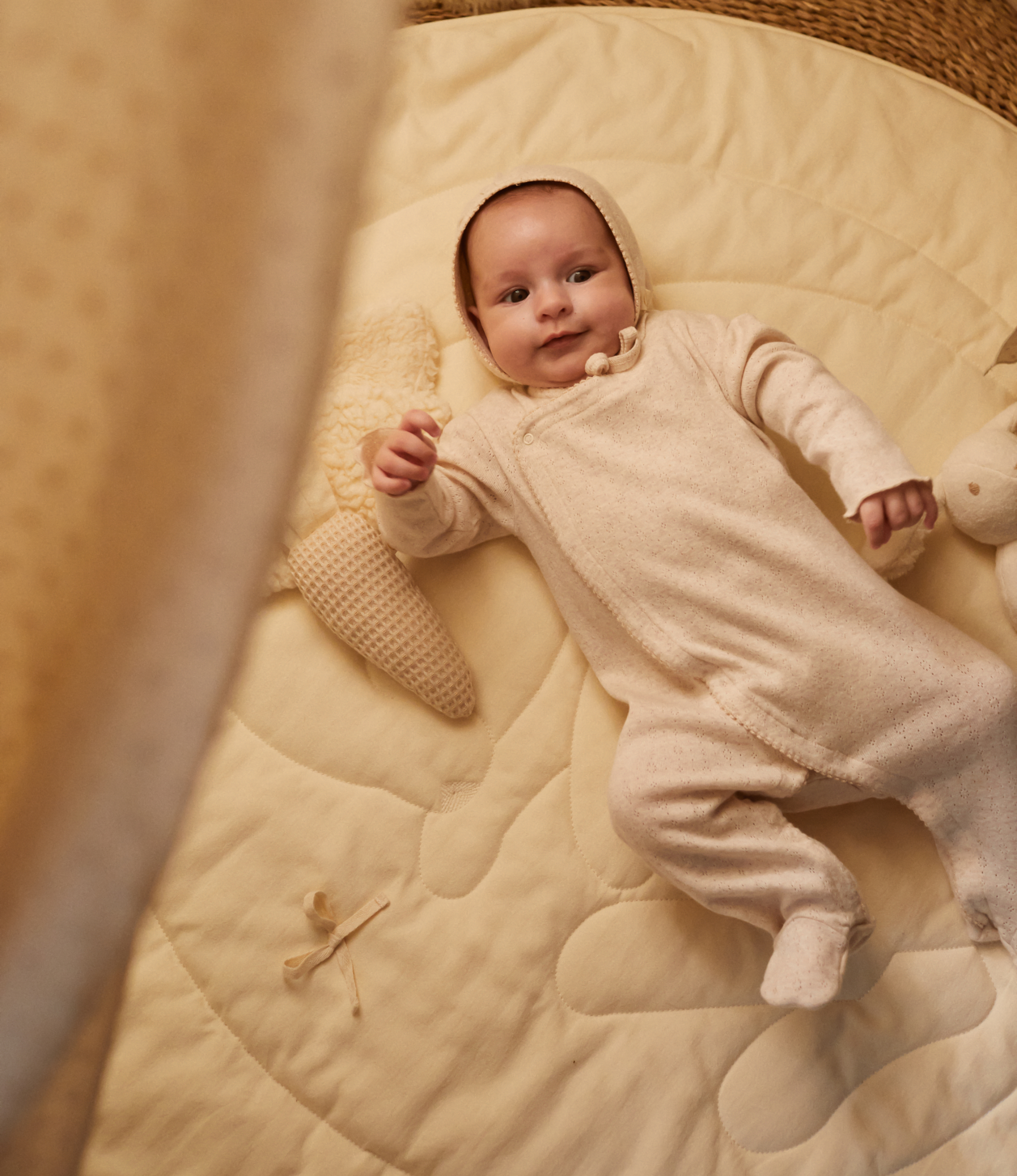 Tapis d'Éveil Bébé Lapin | Jouets | Naturel