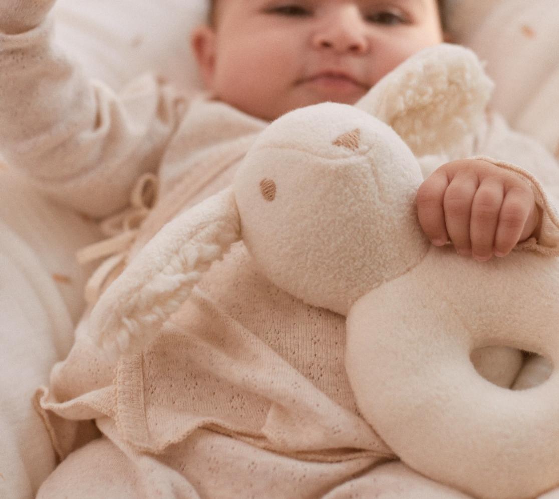 Baby Rattle Rabbit | Toys | Rattles and Teethers | Cotton