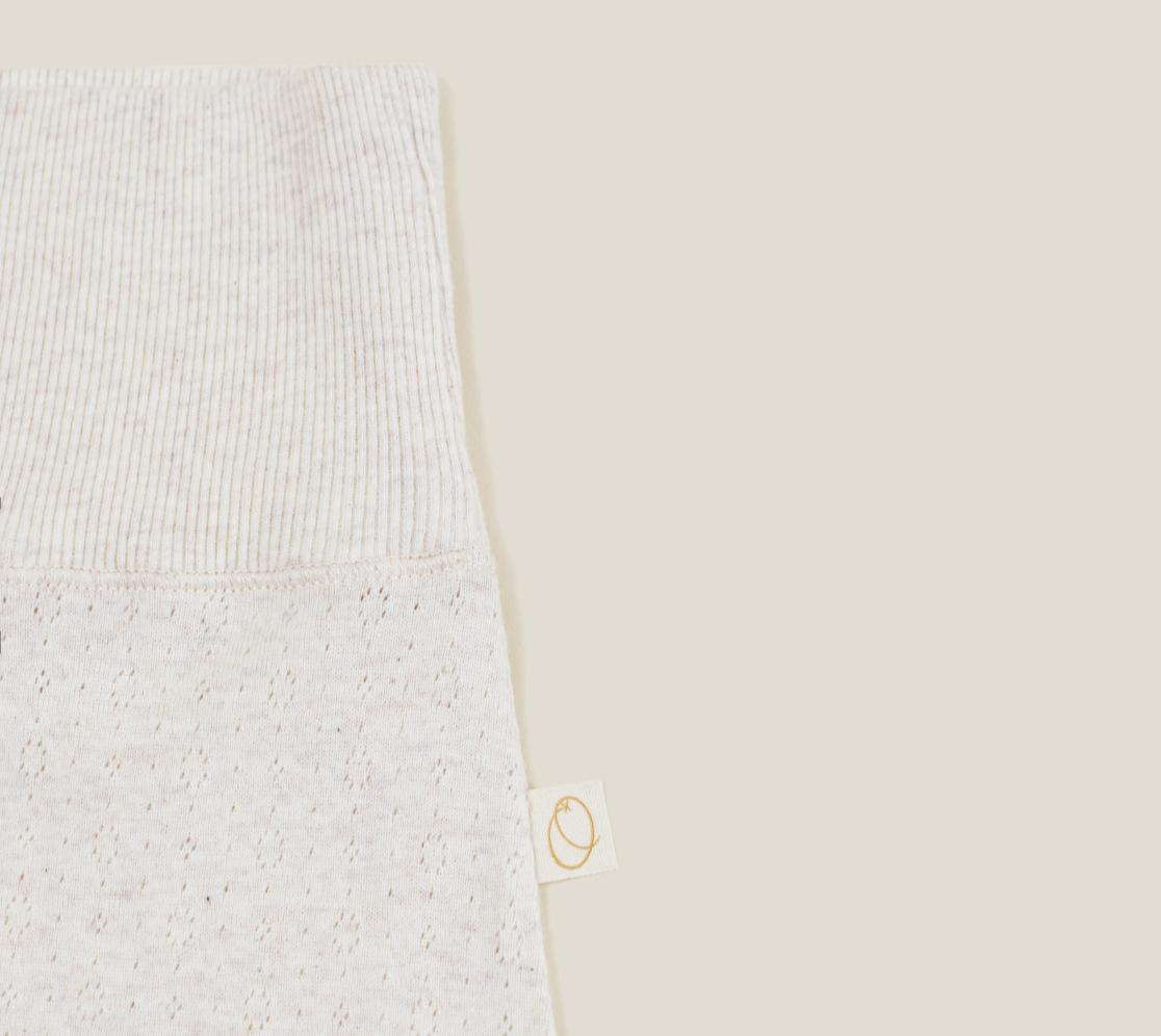 Conjunto Bebé Canalé Pointelle | Ropa | Ropa de dormir (Pijamas) | Avena jaspeada