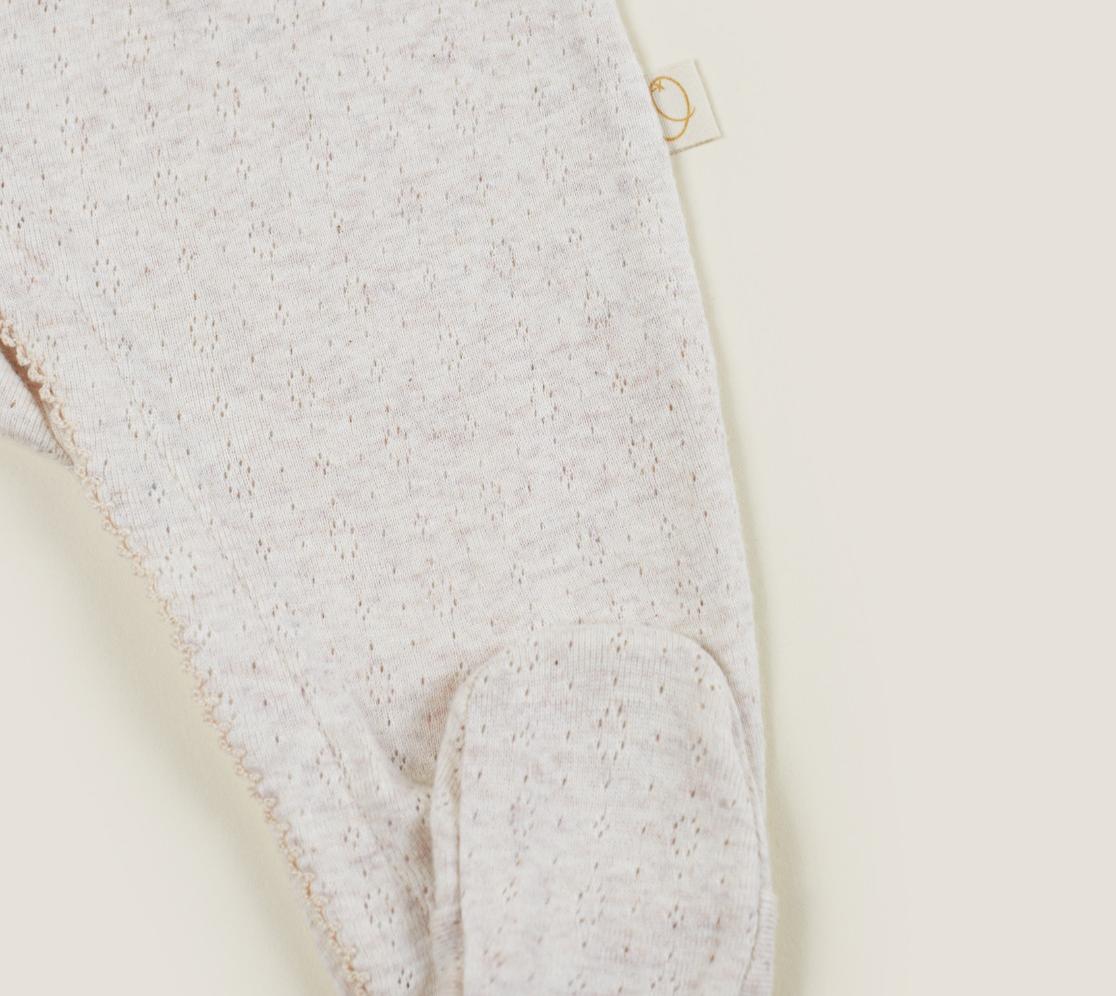 Pijama Bebé Pointelle | Algodón Pointelle, Algodón Canalé