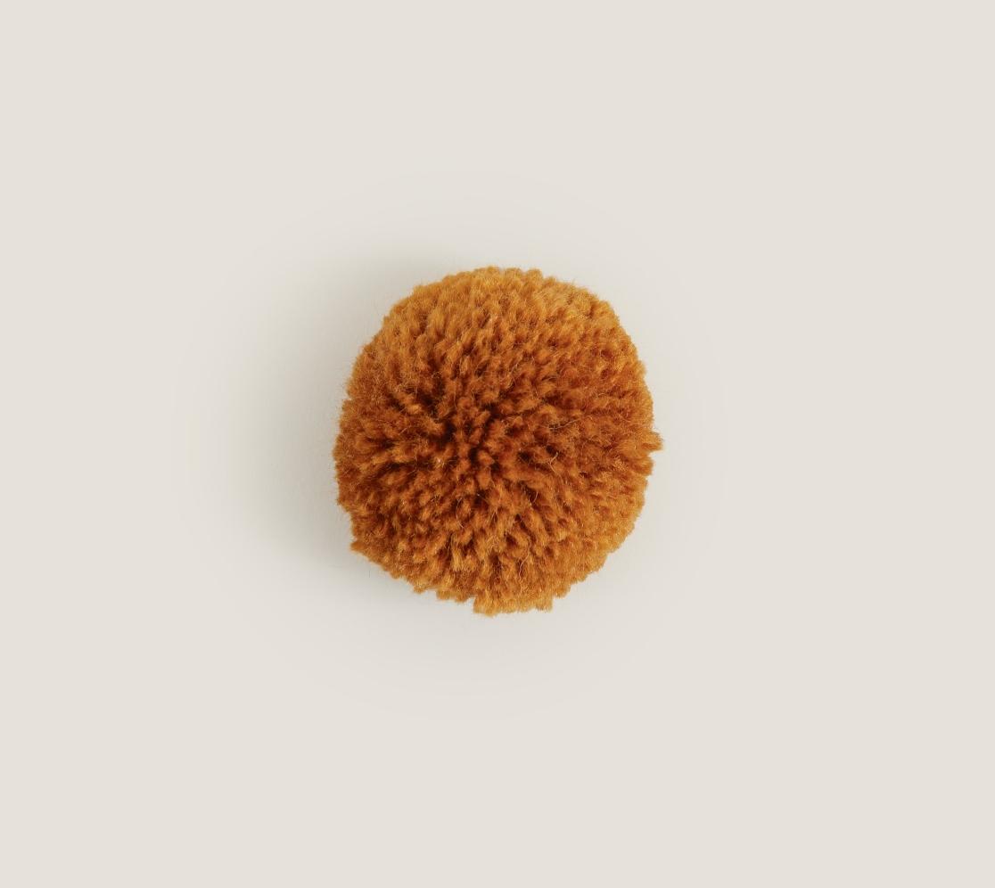 Swaddle | Mélange brick Pompons 