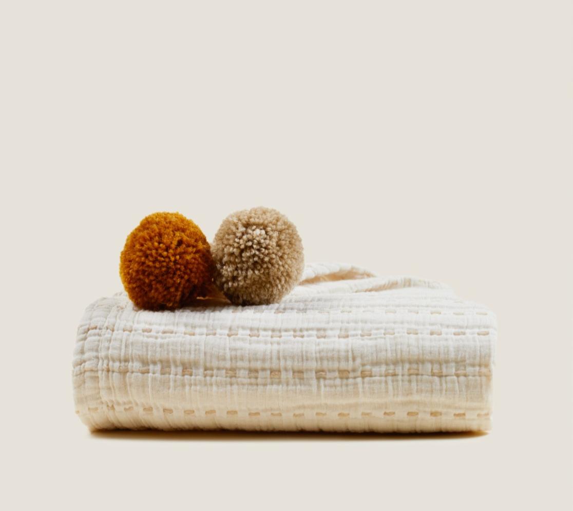 Pom Pom Swaddle | Home