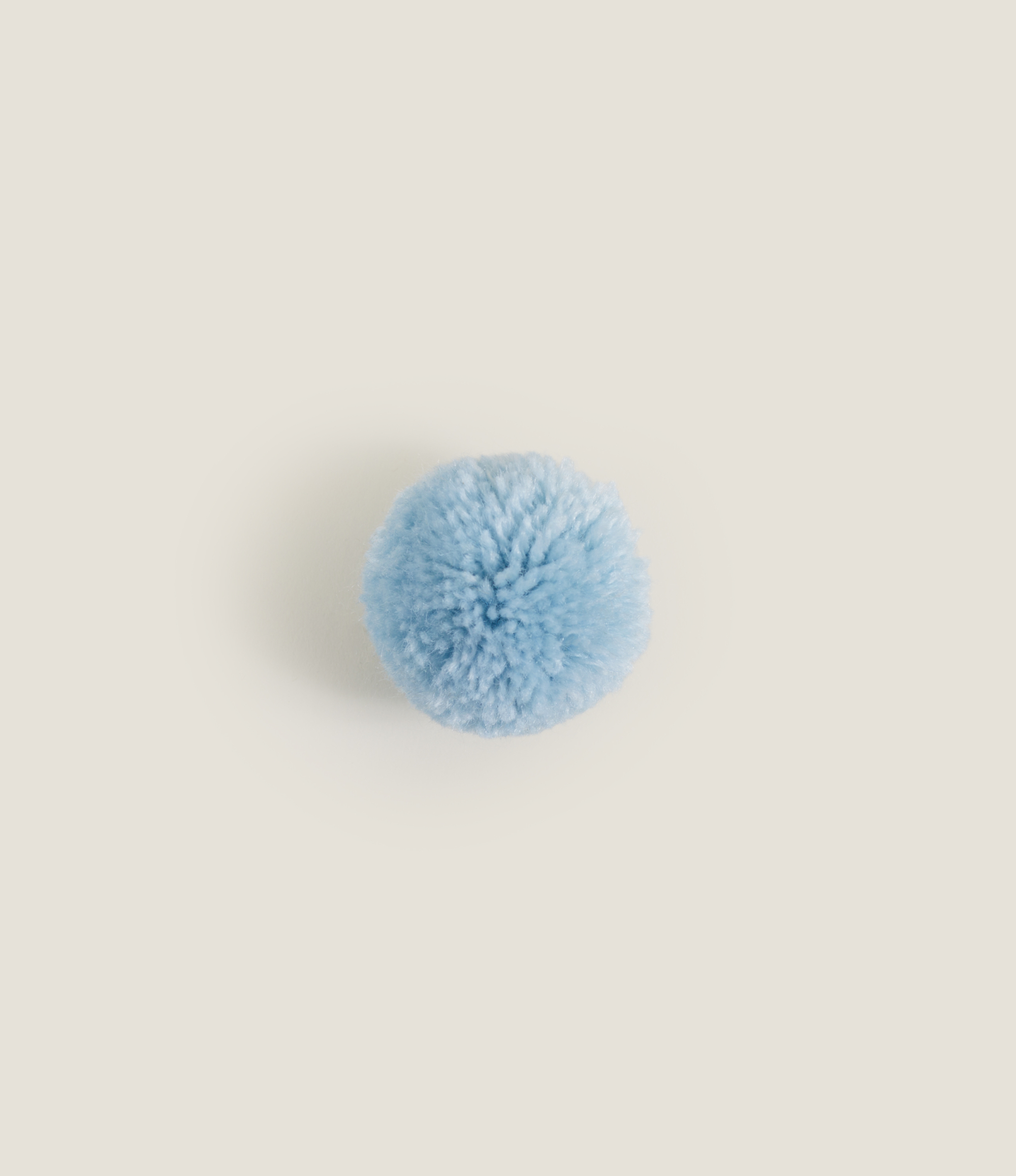 Swaddle | Blue Pompons
