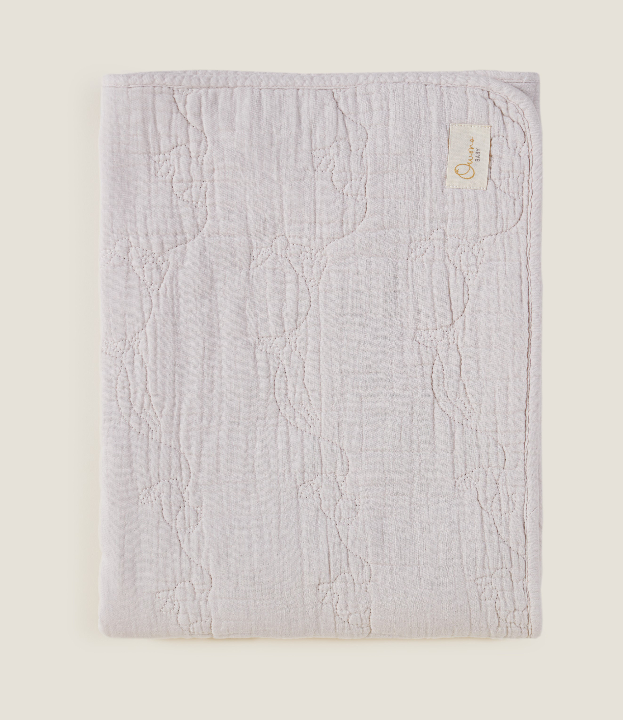 Manta Acolchonada Conejos | Casa | Ropa de Cama | Niebla | 100cm x 135cm