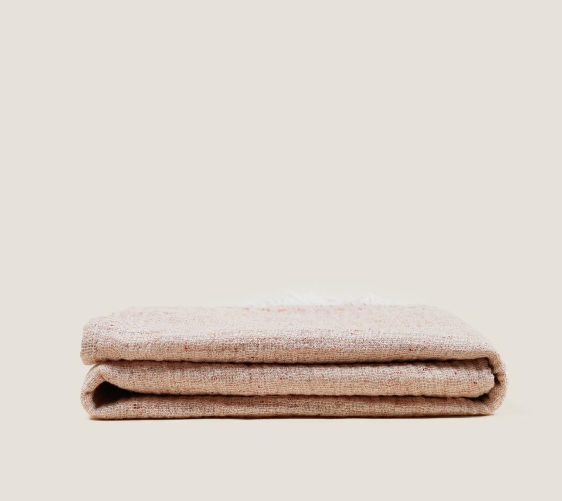 Swaddle Mélange | Maison | Brique Mélangé | 78cm x 107cm