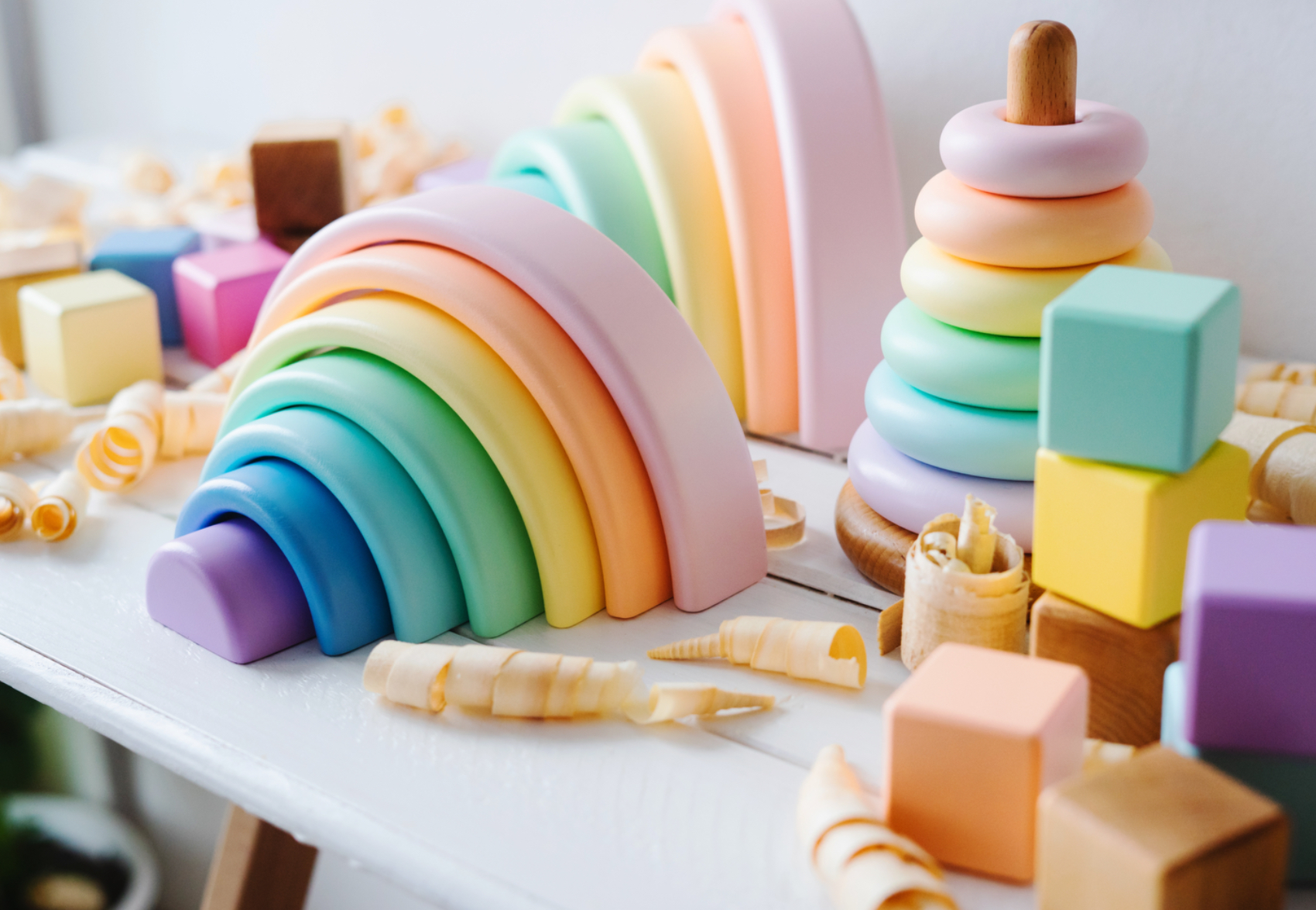 Montessori-Spielzeug für Neugeborene